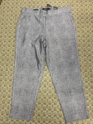 NWT Torrid Pull-On Relaxed Taper Studio Luxe Ponte Pants Grey Size 3EXTALL