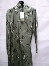 Del Core Gucci Floral Kaftan Gown Dress Green Multi RRP £2200 UK 14 New EU 46