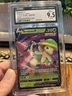 Pokemon 2021 Fusion Strike BRELOOM V 006/264 Graded CGC Mint+ 9.5 Error