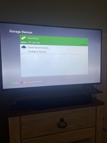 Gears of War Xbox 360 Slim Limited Edition 320GB Console ONLY 