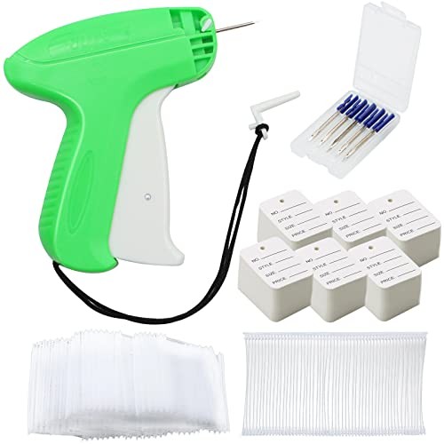 Étiqueteuse pistolet vêtement VEGCOO blanche avec 3000 fils paddle pour prix et textile