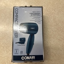 Conair 124ANR 1600W Folding Handle Blow Dryer...