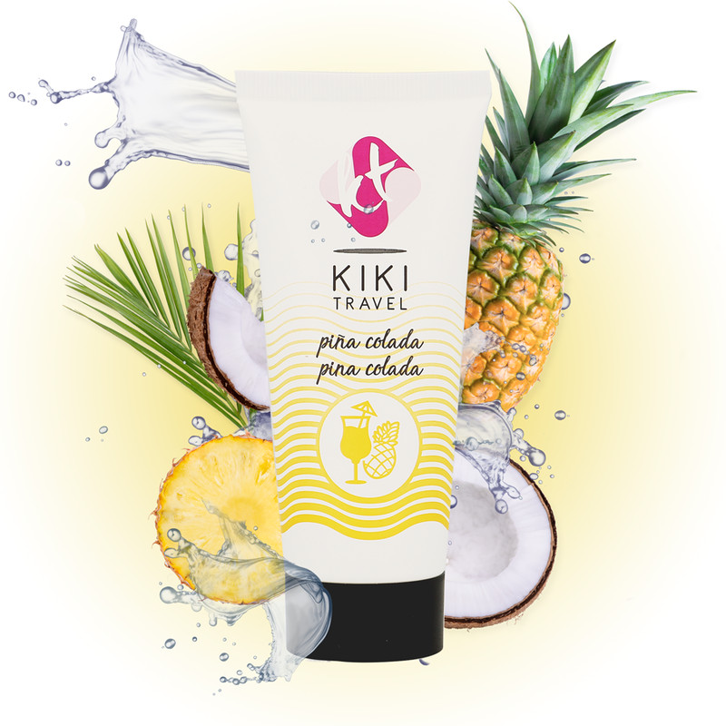 Lubrifiant Pina Colada anti frottement KIKO TRAVEL flacon 50 Ml