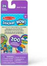 Melissa  Doug Sticker Wow   Mini Activity Pad and 200 Refill Stickers for