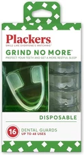 Plackers Grind No More Night Guard, Nighttime Protection for 16 Count, Clear 