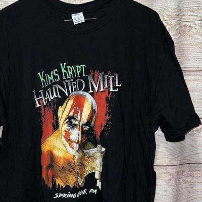 Haunted Mill Spring Grove PA - I Survived Kim's Krypt Kovid T Shirt - 2XL