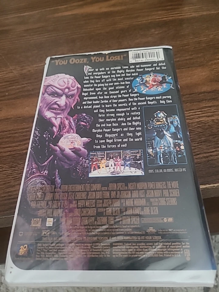 Mighty Morphin Power Rangers: the Movie Bryan Spicer Director VHS Tape 1995 - Image 2 of 4