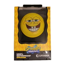 Speaqua Cruiser Portable Waterproof Compact Bluetooth Speaker SpongeBob Grin
