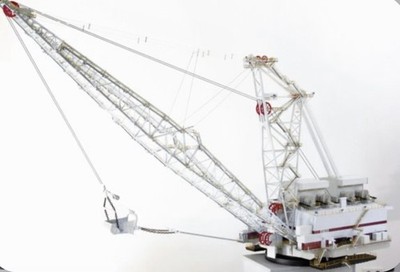 トランプ 貴重 デック  D&D RARE TWH 1:50 Bucyrus 8750 Walking Dragline – Complete – Collector