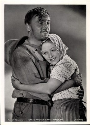 Photo actors Grete Weiser and Ernst Waldow, portrait - 10682635