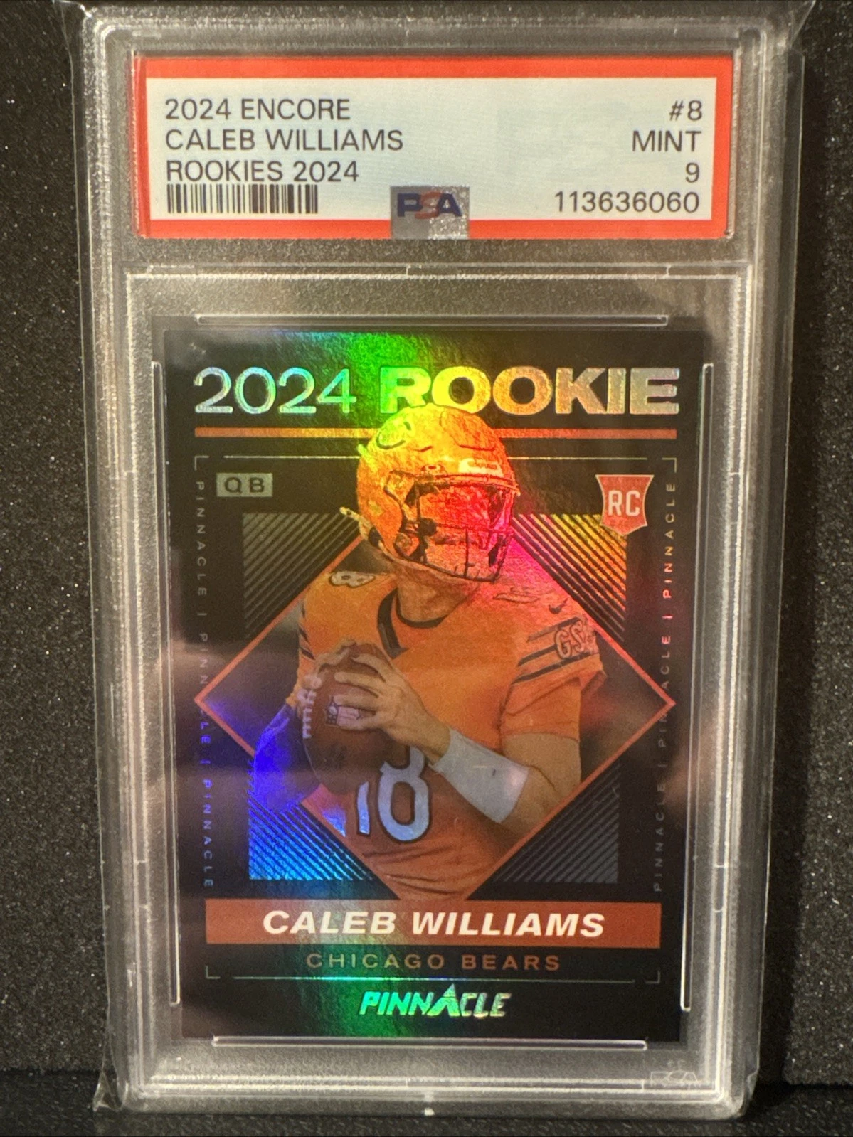 Caleb Williams Panini Encore Rookies 2024 #8 Base