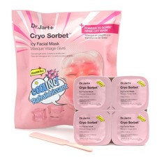 Dr.Jart Cryo Sorbet Icy Facial Mask 0.96g x 4ea Cooling Hydrating K-Beauty