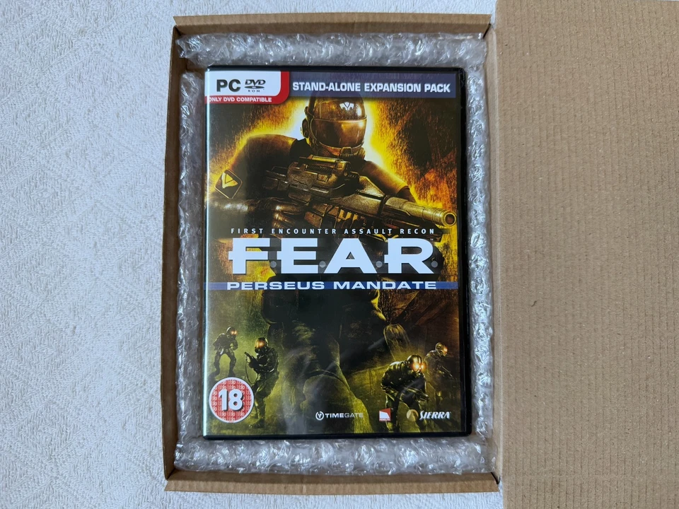 FEAR Perseus Mandate PC - Immaculate CIB with Natural Disc & Demo - Tracked - Image 2 of 4