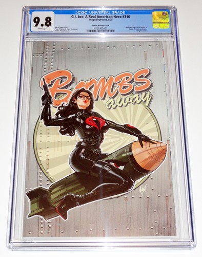 G.I. Joe: ARAH #316 CGC 9.8 (2025) Cedric Poulat Baroness Virgin Variant