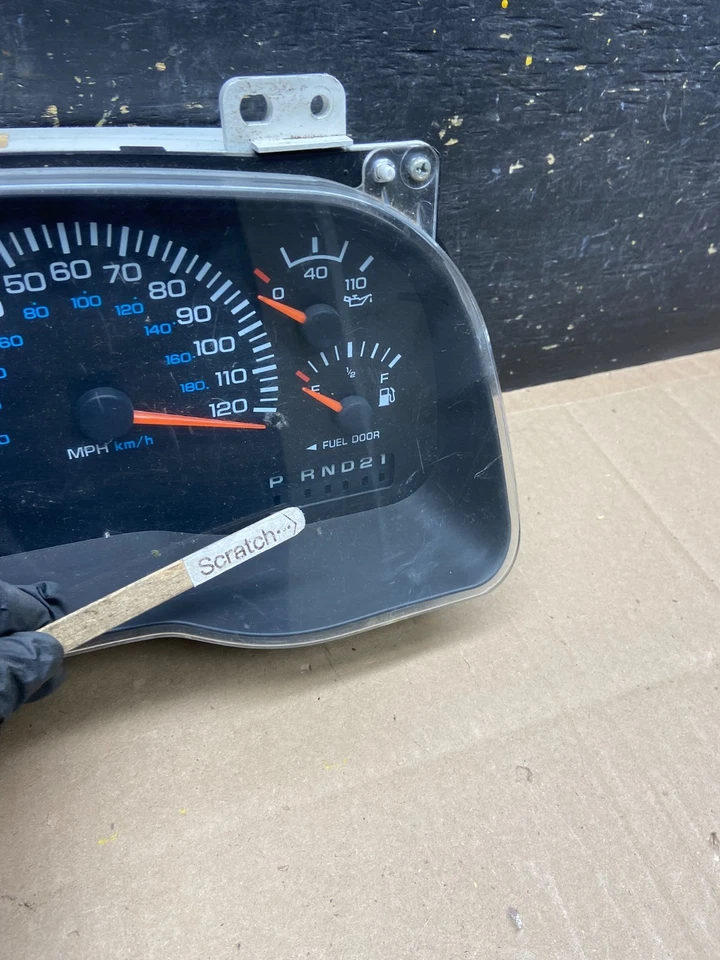 Dodge Ram 1500 2000 2001 cuadro de instrumentos velocímetro fabricante de equipos originales t9190 DG Foto 2 de 4