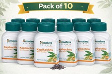 Himalaya Kapikachhu Tablets 60 Tabs Herbal Vitality Health Support Pack of 10
