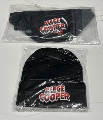 Alice Cooper - 2025 Tour VIP Beanie & Fanny Pack - New Unopened Packages
