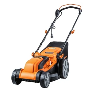 LawnMaster MEB1216K Tondeuse à pelouse électrique 16-Inch 12AMP 16-Inch, noir & orange