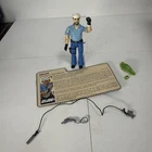 1985 GI JOE SHIPWRECK v1 100% COMPLETE WITH FILE CARD Parrot Damaged