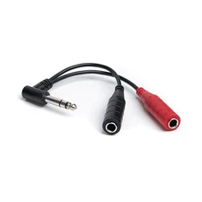 Morningstar Engineering 1/4” Stereo to Mono Y Splitter Cable