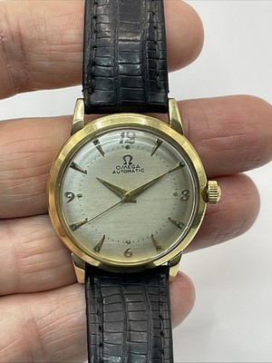 gold omega dress watch 1952 Omega Dress Watch