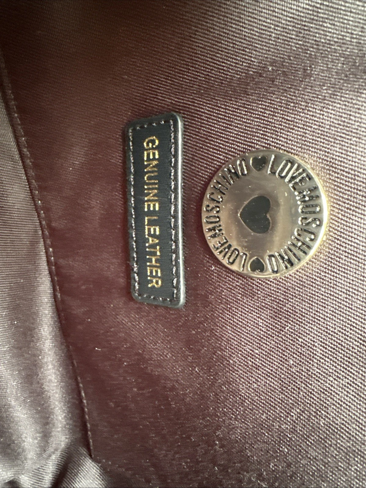 Borsa a tracolla LOVE MOSCHINO Borsa Grain Nero con borchie