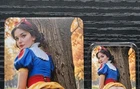 SEXY! Snow White BACKSHOT - 1 troy oz .999 Fine Silver Colorized Bar COA # /100
