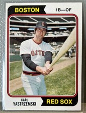 1974 Topps Carl Yastrzemski #280 Red Sox