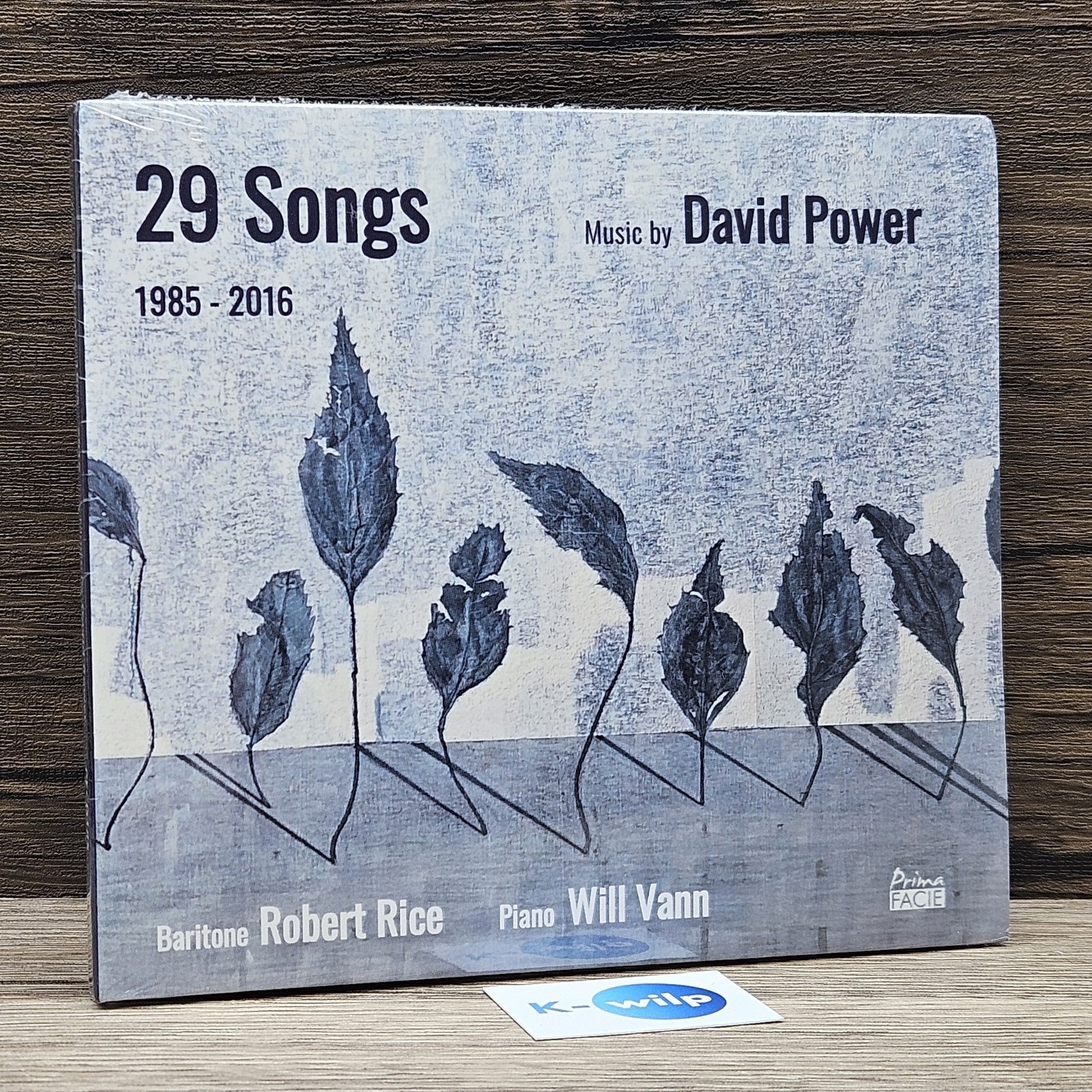 David Power - 29 Songs 1985 - 2016 CD Album Vocal Music New & Sealed