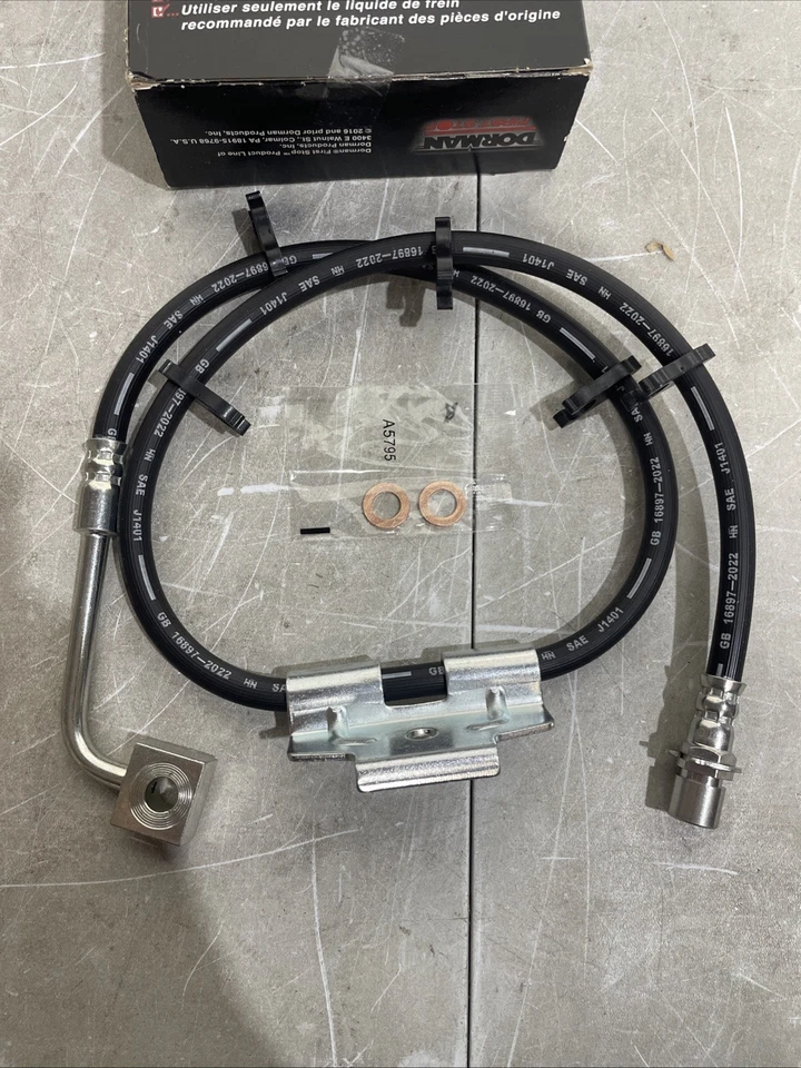 Mangueira hidráulica de freio Dorman H621997 para 08-19 Dodge Ram 4500 4500 5500 5500 - Imagem 3 de 3