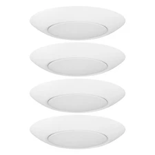 7.5-Inch LED Disk Lights, Dimmable Surface Mount, 5 Color Temperature Selecti...