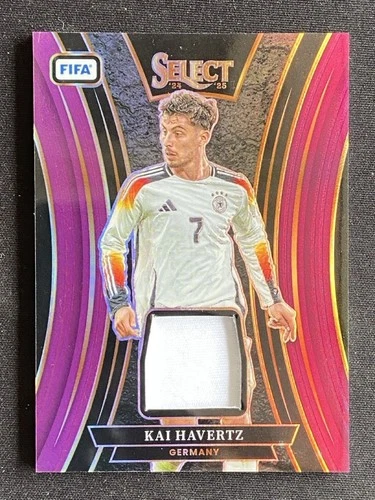 Kai Havertz 2024-25 Panini Select Fifa Memorabilia Jersey Purple /49 #SM-KH
