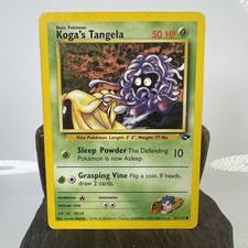 Koga's Tangela Gym Challenge 81/132 Common Pokemon English EX