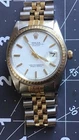 Unisex Vintage ROLEX OYSTER PERPETUAL DATEJUST 36mm 18k GOLD & SS Jubilee Watch