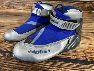 Alpina SP25 Nordic Cross Country Ski Boots Size EU40 US7.5 for NNN 2959