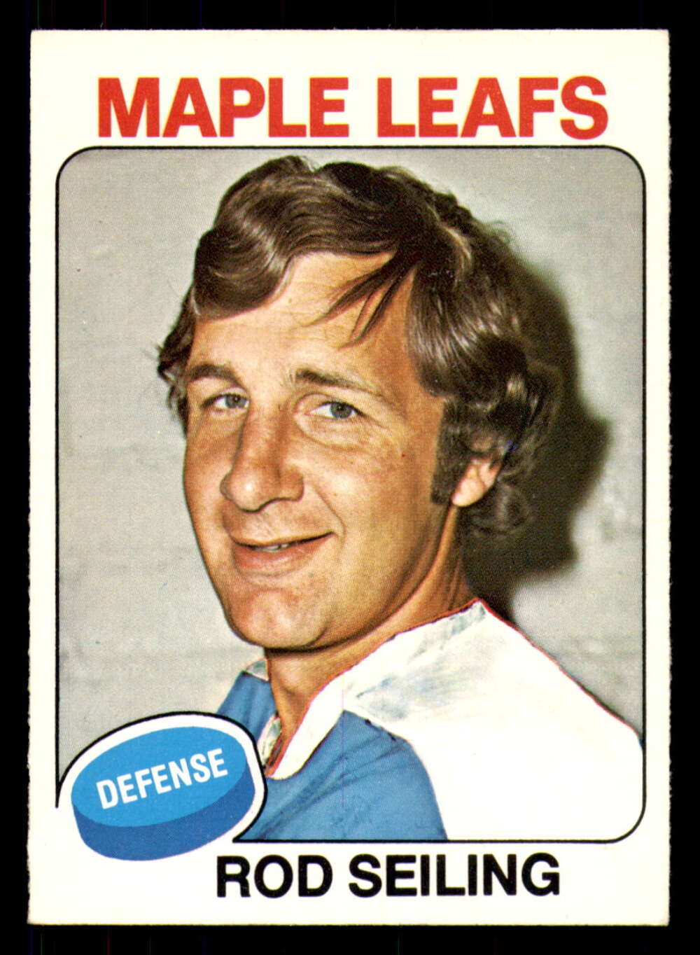 1975-76 O-Pee-Chee #229 Rod Seiling Ex-Mint Maple Leafs ID:383150