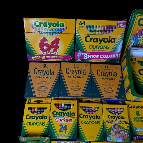 Crayola Crayon & Pencil Lot 200+ Pcs Vintage mixed lot - Picture 5 of 12