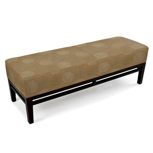 Arc com Cosmos Almond Tan modern contemporary circles Vinyl Upholstery Fabric - Picture 2 of 2