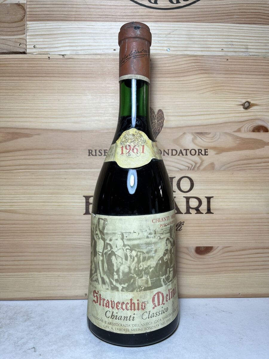 1961 Stravecchio Melini, Chianti Classico | eBay 1961 Stravecchio Melini, Chianti Classico | eBay