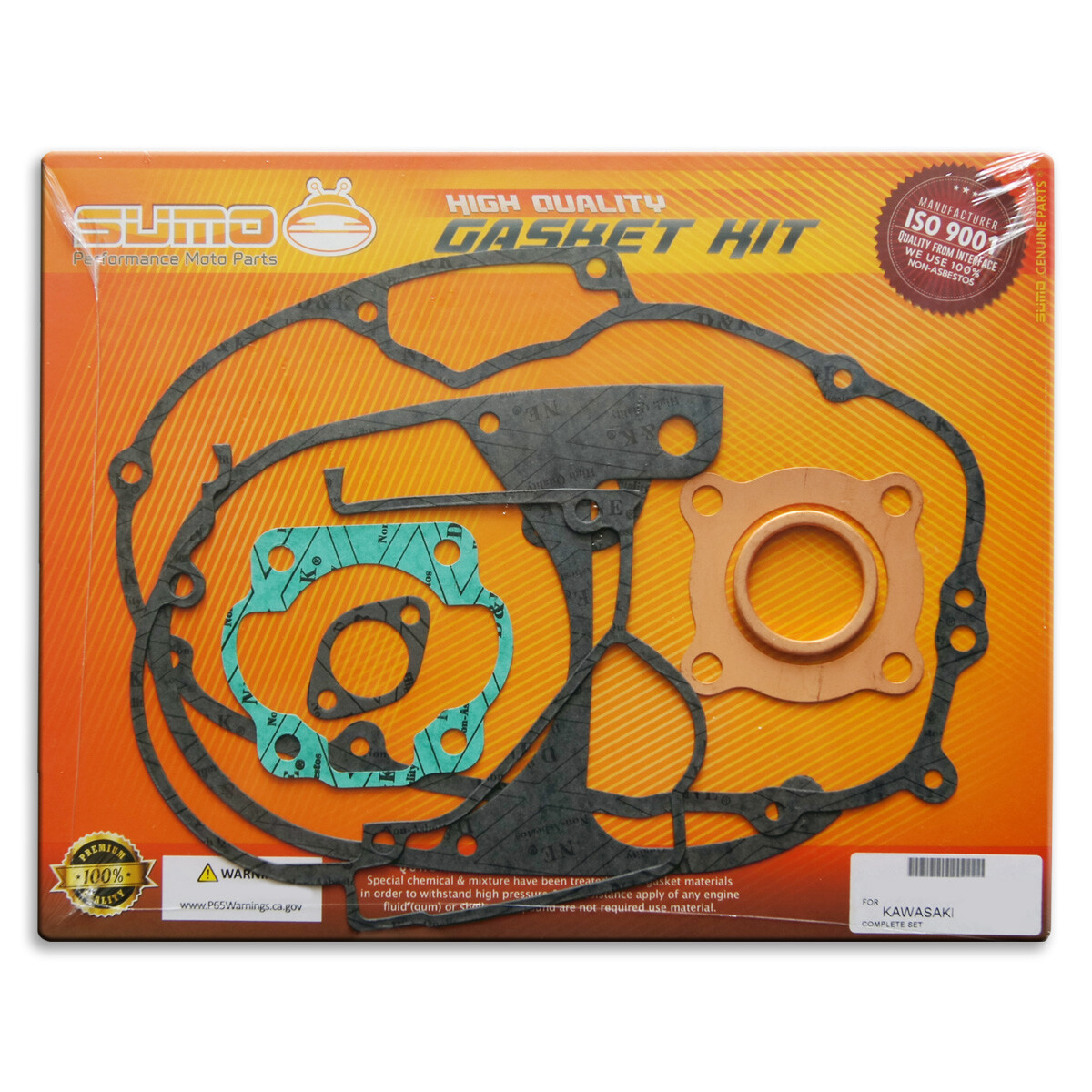 Complete Engine Gasket Kit Set for Kawasaki KE100 A/B [7801] KV100