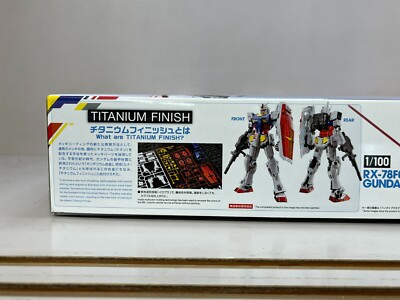 GUNDAM FACTORY YOKOHAMA 1/100 RX-78F00 Gundam Titanium Finish