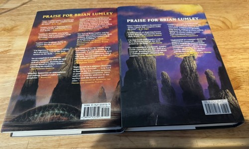 TALES OF THE PRIMAL LAND 2 Vol. Brian Lumley TOR First Eds HC Lovecraft - Picture 8 of 8