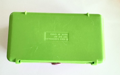 Caboodles Rec Room Garage Playset Case 1993 Toy Biz Vintage Playset w/Doll Car - Picture 8 of 8