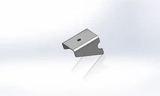 Body Mount Frame Bracket - Weld In For Custom Car & Rat Rod Builders BWM-144