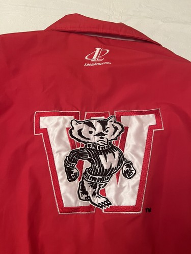 Logo Athletic Jacket Wisconsin Badgers Rose Bowl Pasadena CA XL Pristine! - Picture 10 of 12