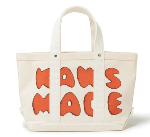 KAWS x HUMAN MADE HEART TOTE BAG SMALL - Picture 2 of 2