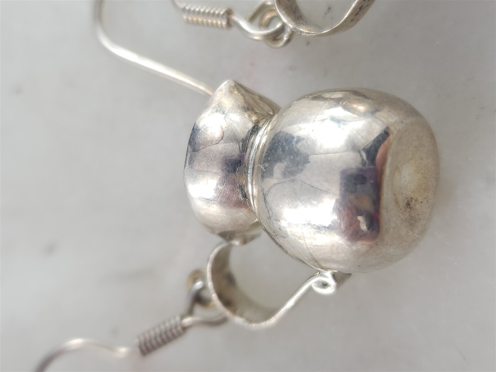 Vintage Solid Sterling Silver Water Pitcher Dangl… - image 3