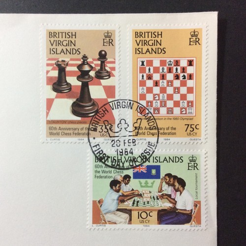 BroadviewStamps British Virgin Islands (BVI) #452-64 FDC. VF. - Picture 2 of 3