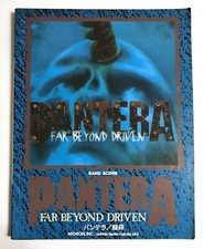 PANTERA FAR BEYOND DRIVEN BAND SCORE JAPAN GU...