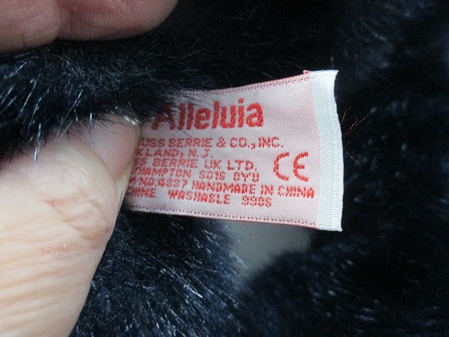 AABOT ALLELUIA BLUE Russ Berrie Plush Teddy Bear bears from the past vintage - Picture 9 of 11